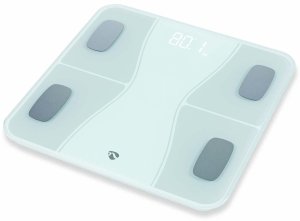 Waga łazienkowa Nedis SmartLife BTHPS11WT Bluetooth biała 2