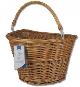 Kosz rowerowy, przód, wiklinowy, SVENSSON KS501 2