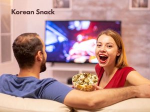 Popcorn o smaku słodkiego skarmelizowanego cukru koreańska przekąska 170g duza paka 3