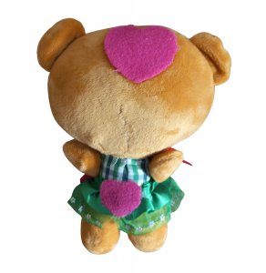 Pluszowy plecak dziecięcy z misiem odpinanym 2w1 miękki dla dziecka 4