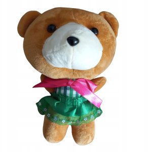 Pluszowy plecak dziecięcy z misiem odpinanym 2w1 miękki dla dziecka 5