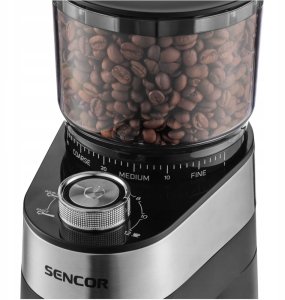 Młynek do kawy Sencor SCG 5060BK Młynek do kawy z 30 ustawieniami mielenia 140W 4