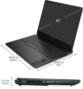 Laptop HP OMEN 16-am0229nw / 16" / Intel Core Ultra 7 255H / 24GB / 1TB / Windows 11 Home (C39N5EA) 9