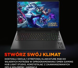 Laptop HP OMEN 16-am0229nw / 16" / Intel Core Ultra 7 255H / 24GB / 1TB / Windows 11 Home (C39N5EA) 11