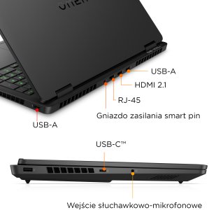Laptop HP OMEN 16-am0229nw / 16" / Intel Core Ultra 7 255H / 24GB / 1TB / Windows 11 Home (C39N5EA) 7