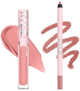 Set Kylie Cosmetics: By Kylie, Liquid Lipstick, 300, Kokok, 3 ml + By Kylie, Pencil, Lip Liner, Kokok, 1.1 g For Women 2