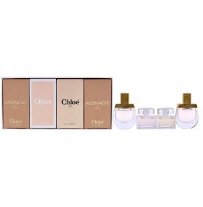 Set Chloe: Chloe, Eau De Parfum, For Women, 5 ml *Miniature + Rose Tangerine, Eau De Toilette, For Women, 5 ml *Miniature + Nomade, Eau De Parfum, For Women, 5 ml *Miniature + Nomade, Eau De Toilette, For Women, 5 ml *Miniature For Women 2