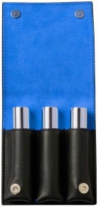 Blue Set Byredo: Colour Stick, Multifunctional, Eyeshadow Stick, 509, Solar Flare, 3.5 g + Colour Stick, Multifunctional, Eyeshadow Stick, 509, Kumato Face, 3.5 g + Colour Stick, Multifunctional, Eyeshadow Stick, 509, Flower Play, 3.5 g + Byredo, GWP Leat 3