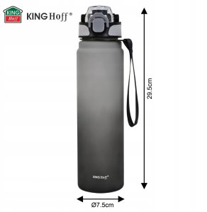 KingHoff BUTELKA BIDON NA WODĘ 1L KINGHOFF KH-2008 3