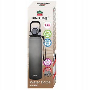 KingHoff BUTELKA BIDON NA WODĘ 1L KINGHOFF KH-2008 5