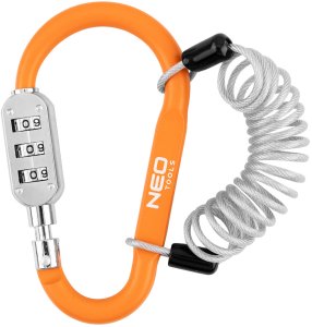 Zapięcie karabińczyk-z kodem 110×62×12mm 87