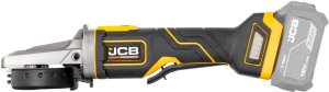 JCB Professional Szlifierka Kątowa 18V Z Włącznikiem Łopatkowym Płaską Głowicą Tarcza 125 mm 5 2