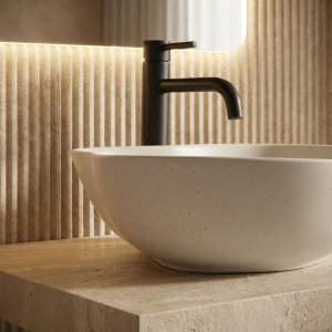 Umywalka nablatowa Rea Pearl Warm 3