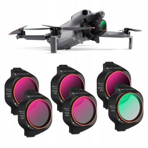 Zestaw Filtrów 6w1 Filtr Cpl + Nd/pl Nd8 Nd16 Nd32 Nd64 Do Dji Mini 5 Pro / Sku.1676 2