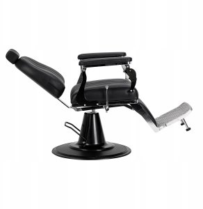 Activeshop Gabbiano Fotel barberski Elias Czarny 5