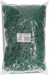 Staples Emerson Gumki Recepturki 30x1,5mm zielony 1kg - Elastyczne i Wytrzymałe 2