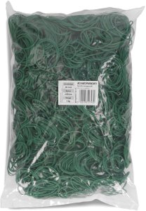 Gumki recepturki 40 mm, zielone, 1 kg - elastyczne, wytrzymałe 2
