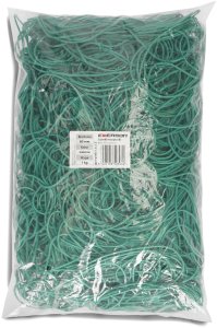 Elastyczne Gumki Recepturki Emerson 80x1,5x1,5 Zielone 1kg 2