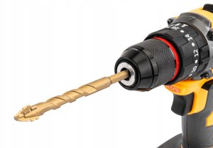 WIERTŁA DO PŁYTEK GRESU SZKŁA CERAMIKI ZESTAW WIERTŁ 7 SZT HEX 1/4 3-12MM 13