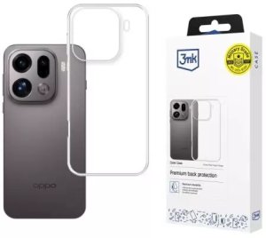3MK Etui Clear Case do Oppo Find X9 Pro 2