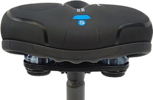 JET Comfort Plus Light Foam  wygodne siodło trekkingowo-miejskie 250x200 mm 7