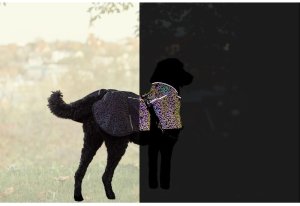 Limoux reflect, płaszczyk, dla psa, odblaskowy, XS: 30 cm 2