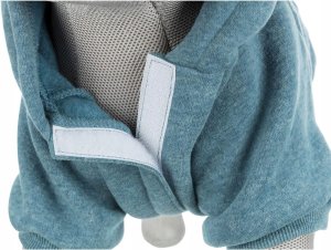 Trixie BE NORDIC Flensburg bluza z kapturem, petrol, L: 55 cm 5