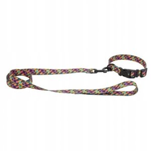 BarryKing Smycz dla psa taśma Hawaje 16mm/120cm 4