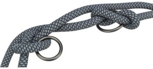 Soft Rope, smycz, dla psa, czarno/szara, nylon, S–XL: 2.00 m/o 10 mm 4