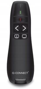 Prezenter ze wskaźnikiem laserowym Q-CONNECT, 5‑przyciskowy, czarny 2