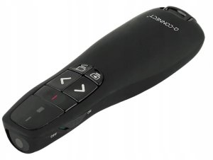 Prezenter ze wskaźnikiem laserowym Q-CONNECT, 5‑przyciskowy, czarny 4