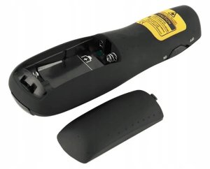 Prezenter ze wskaźnikiem laserowym Q-CONNECT, 5‑przyciskowy, czarny 6