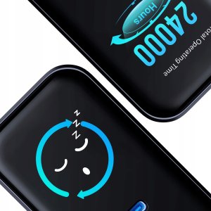 Ładowarka sieciowa 3MK InCharge Lumin PD 67W QC4+ PPS AFC FCP SCP USB-A 2xUSB-C TFT z wyświetlaczem czarny 9