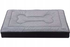 Legowisko ortopedyczne materac dla psa Welsti szary kość XXL 150x100 antypoślizgowy 4