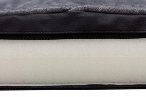 Legowisko ortopedyczne materac dla psa Welsti szary kość XXL 150x100 antypoślizgowy 5