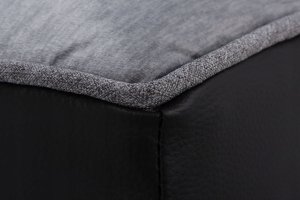 Legowisko ortopedyczne materac dla psa Welsti szary kość XXL 150x100 antypoślizgowy 9