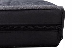 Legowisko ortopedyczne materac dla psa Welsti szary kość XXL 150x100 antypoślizgowy 10