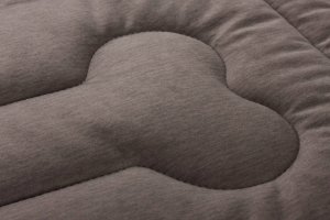 Legowisko ortopedyczne materac dla psa Welsti brązowy kość XXL 150x100 antypoślizgowy 14