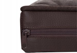 Legowisko ortopedyczne materac dla psa Welsti brązowy kość XXL 150x100 antypoślizgowy 10