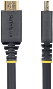 Kabel StarTech STARTECH.COM 7m High Speed HDMI Kabel z wtykami z uchwytami 4K 60Hz i 1440p 144Hz 18Gbps UHD HDMI Arc-eArc Kabel z powłoką TPE 3