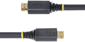 Kabel StarTech STARTECH.COM 7m High Speed HDMI Kabel z wtykami z uchwytami 4K 60Hz i 1440p 144Hz 18Gbps UHD HDMI Arc-eArc Kabel z powłoką TPE 4