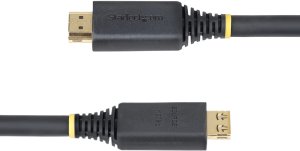 Kabel StarTech STARTECH.COM 10m Aktywny kabel HDMI High Speed z wtykami z uchwytami 4K 60Hz i 1440p 144Hz 18Gbps UHD HDMI Arc kabel z powłoką TPE 4