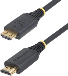 Kabel StarTech STARTECH.COM 1m High Speed HDMI kabel z wtykami z uchwytami 4K 60Hz i 1440p 144Hz 18Gbps UHD HDMI Arc-eArc kabel z powłoką TPE 2