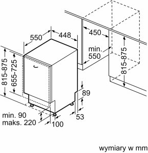 Zmywarka Bosch SPV4EMX17E 12