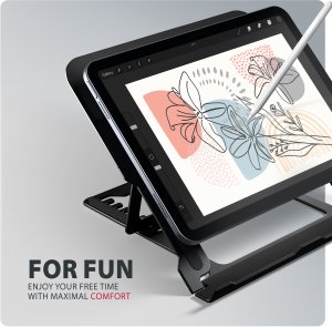 Axagon AXAGON STND-LAB Stojak na laptopa regulowany wysokościowo składany Aluminium - szary 3