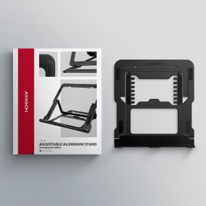 Axagon AXAGON STND-LAB Stojak na laptopa regulowany wysokościowo składany Aluminium - szary 5