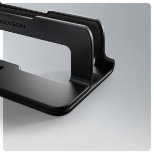 Axagon AXAGON STND-VB Pionowy stojak na laptopa, regulowana szerokość, Aluminium - czarny 2