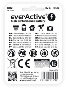 EverActive Bateria CR2 everActive (blister 1 szt.) 2