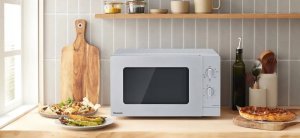 Panasonic NN-GM23QMEPG kompaktowa kuchenka mikrofalowa z grillem Srebrna 6