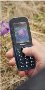 Panasonic KX-TF400EXC Telefon komórkowy łatwy w obsłudze 4G dla seniora 6